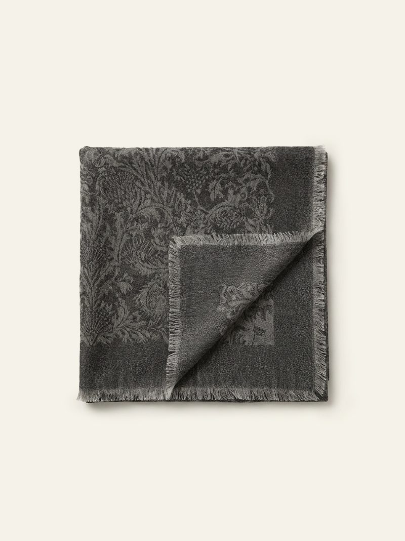 Jacquard Cashmere Scarf