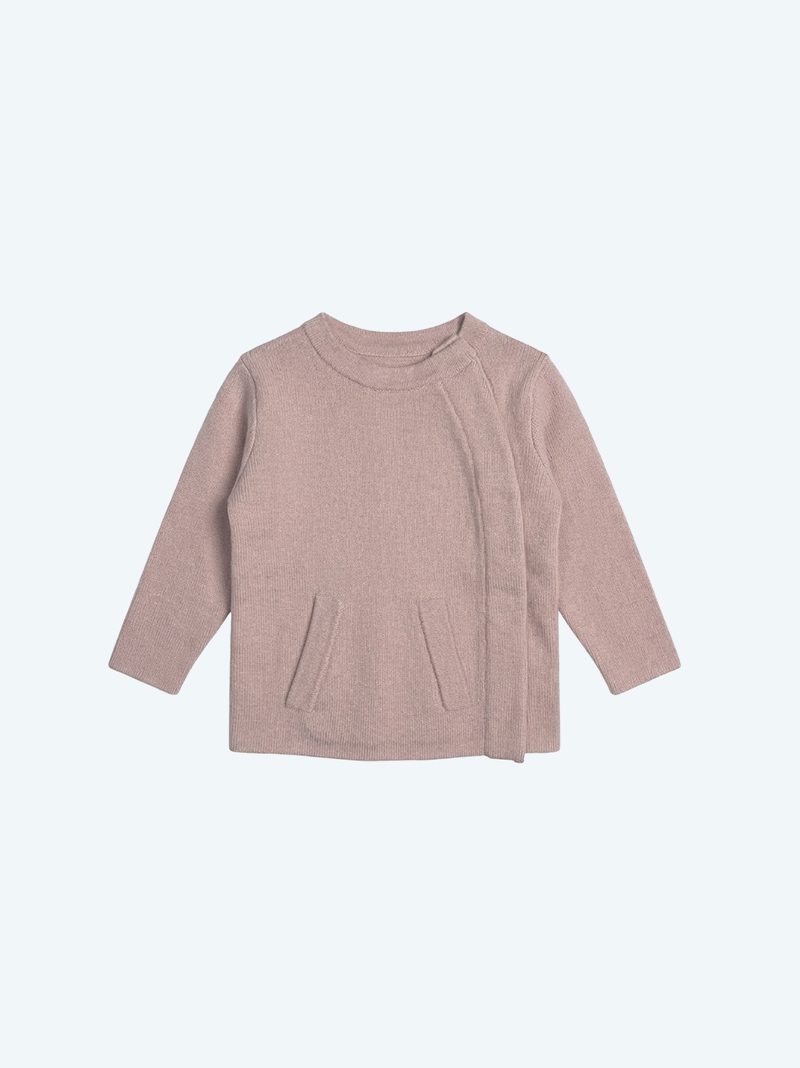 Cashmere Baby Wrap Sweater