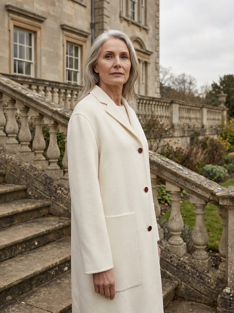 Luxurious Cashmere Coat – Timeless Elegance
