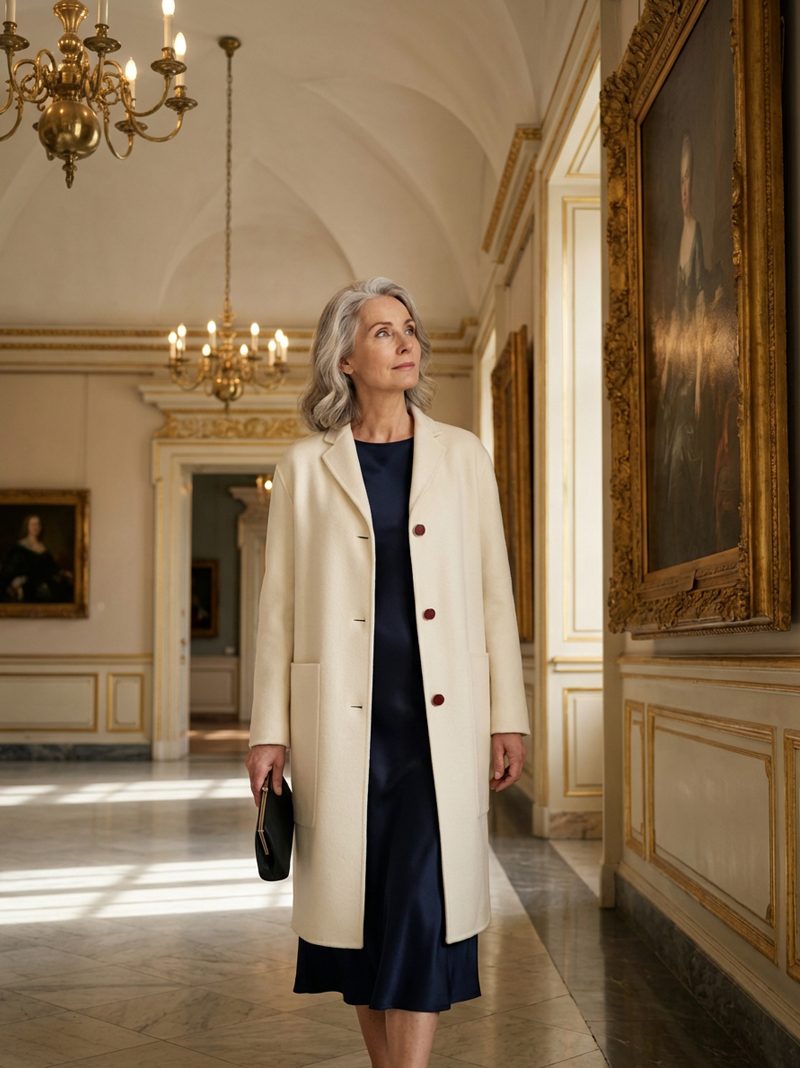 Luxurious Cashmere Coat – Timeless Elegance
