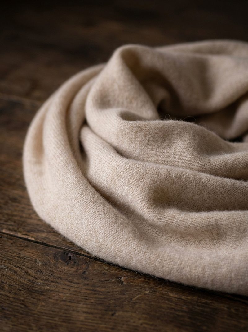 Cashmere Shawl in Oatmeal