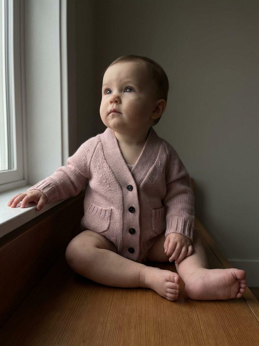Baby Cashmere V-Neck Cardigan
