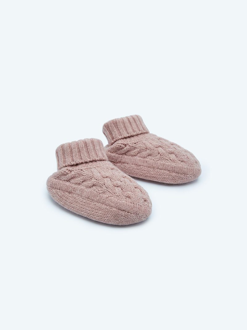 Baby Cashmere Knit Booties