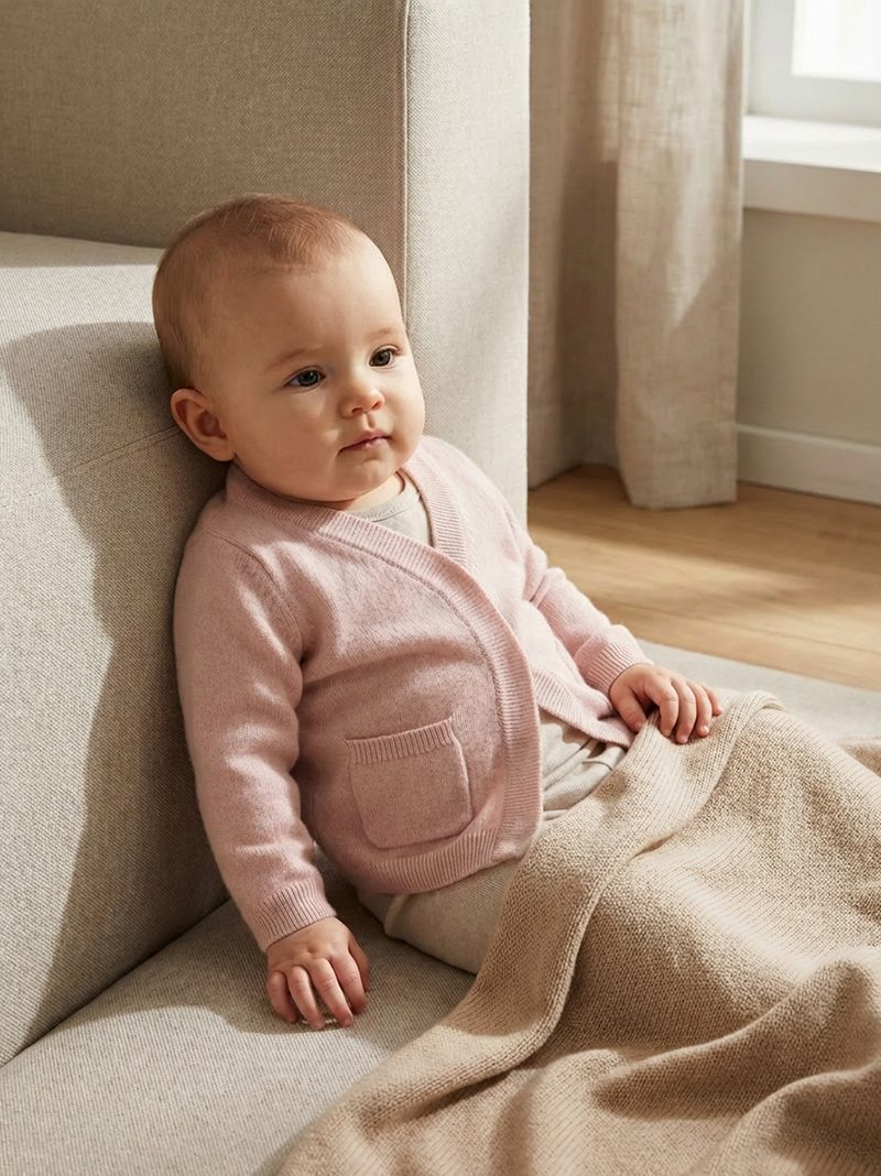 Baby Cashmere V-Neck Cardigan