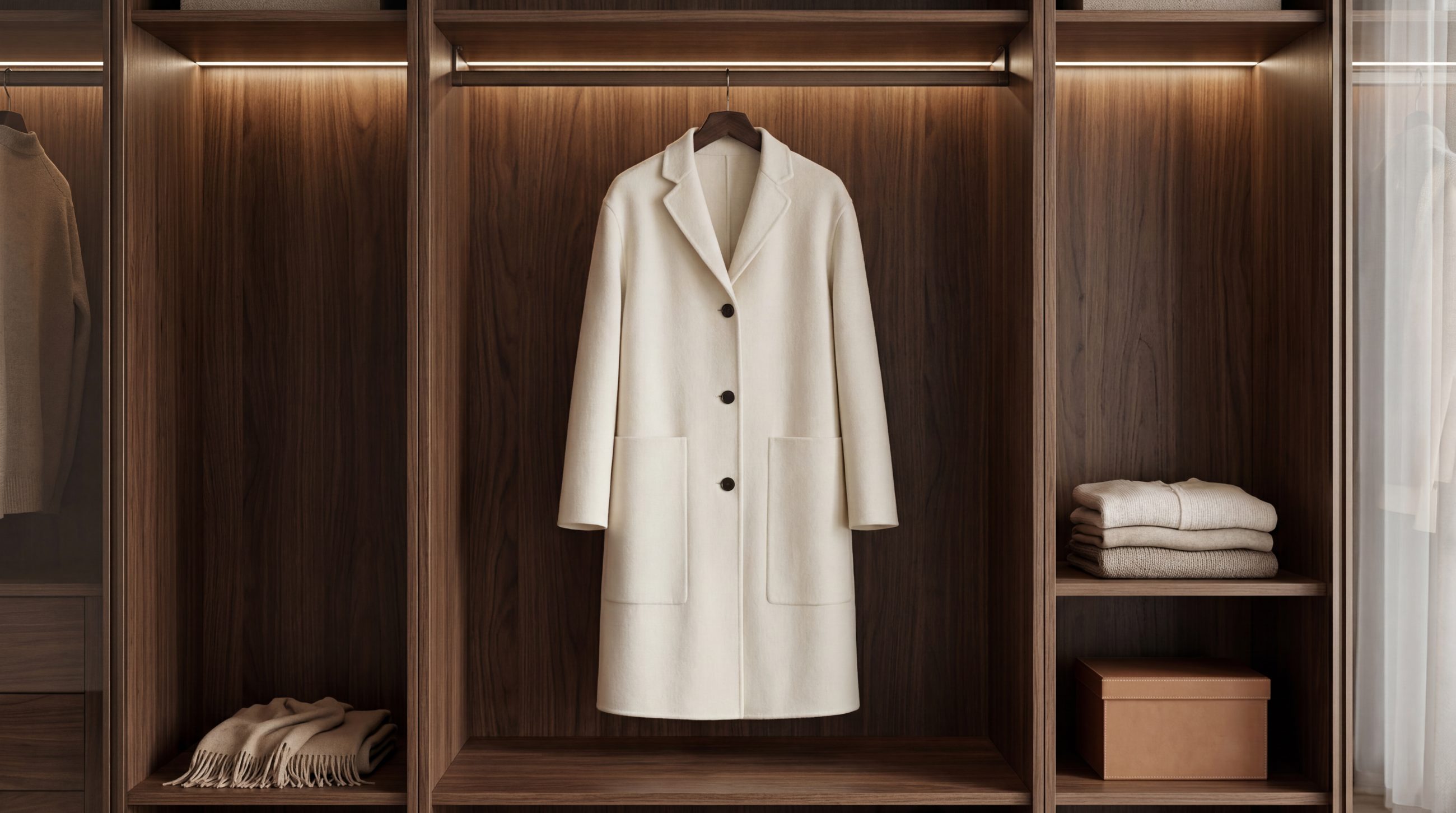 Luxurious Cashmere Coat – Timeless Elegance